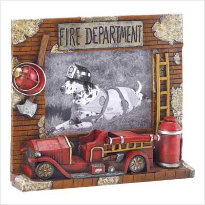 FIREFIGHTER PHOTO FRAME