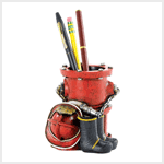 FIRE DEPARTMENT PEN HOLDER