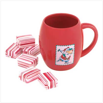 SANTA MUG BATH FIZZER SET