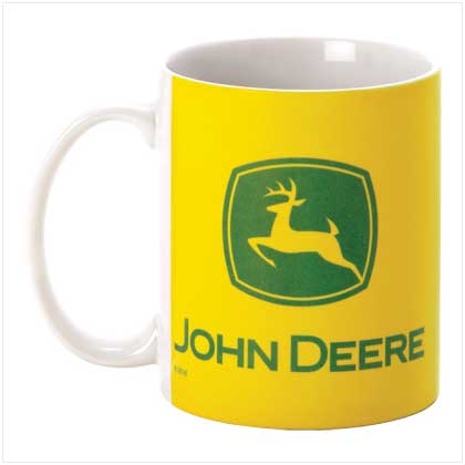 JOHN DEERE LOGO MUG