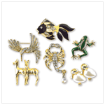ANIMAL LOVER'S PIN 6 PC. SET