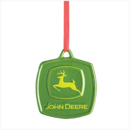 J. DEERE CURRENT LOGO ORNAMENT