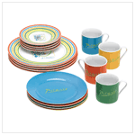 PICASSO 'LINES' DINNERWARE SET