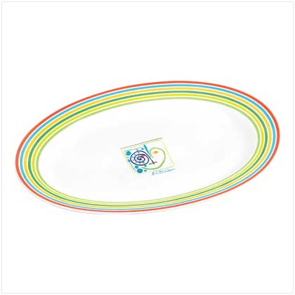 PICASSO LINES SERVING PLATTER