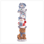 SNOWBUDDIES HOLIDAY TOTEM POLE