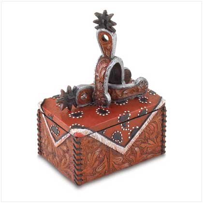 COWBOY TRINKET BOX
