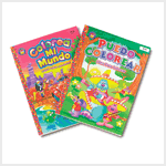 SPANISH COLORING BOOK SET