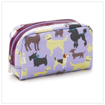DOGGY DELIGHTS COSMETIC BAG
