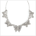 LACEWORK BUTTERFLY NECKLACE