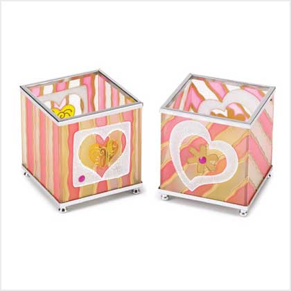 HEART'S DELIGHT VOTIVE HOLDER
