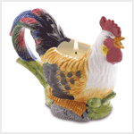 CERAMIC ROOSTER CANDLE