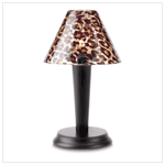 LEOPARD PRINT TEALIGHT LAMP