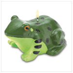 FRIENDLY FROG CANDLE