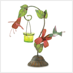 HUMMINGBIRD CANDLEHOLDER