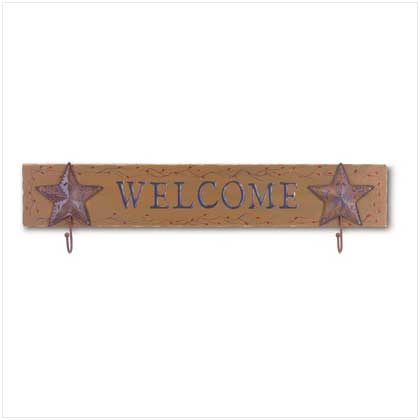 COUNTRY WELCOME WALL PLAQUE