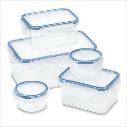 10 PC STORAGE CONTAINER SET