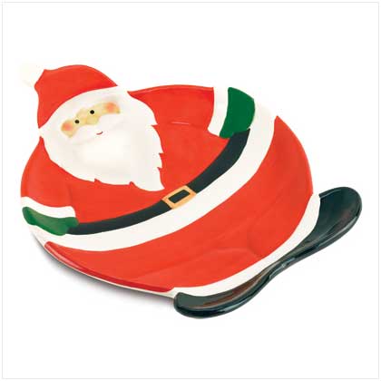 Christmas Gifts - SANTA SERVING PLATE