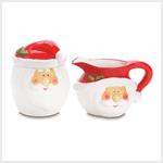 SANTA SUGAR & CREAMER SET