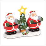 SANTA SALT & PEPPER SHAKERS