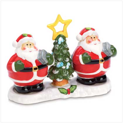 SANTA SALT & PEPPER SHAKERS
