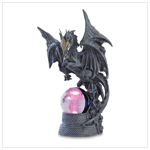 BLACK DRAGON WITH MAGIC BALL