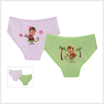 KID'S MONKEY FUN UNDERWEAR S8