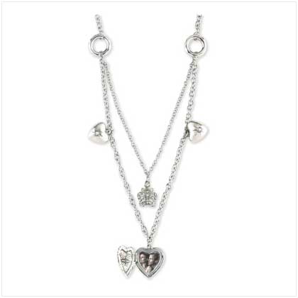 HEART LOCKET NECKLACE
