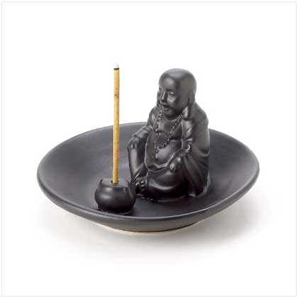 HAPPY BUDDHA INCENSE HOLDER