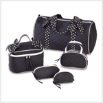 POLKA DOT TRAVEL BAG SET