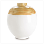 BAMBOO-COLLAR VASE