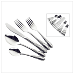 'FANCY FOLIAGE' 20-PC FLATWARE