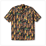 MOTORCYCLE MEN'S CAMP SHIRT M