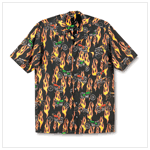 MOTORCYCLE MEN'S CAMP SHIRT XL