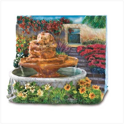 COUNTRY GARDEN MINI-FOUNTAIN
