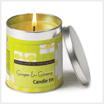 GINGER & GINSENG CANDLE TIN