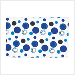 BLUE BUBBLES PLACEMAT SET