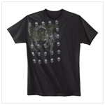 WINGED SKULL T-SHIRT - L