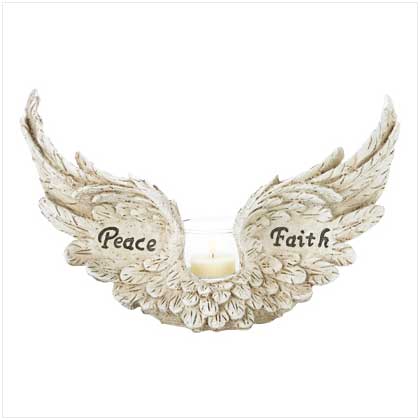 ANGEL WINGS CANDLEHOLDER