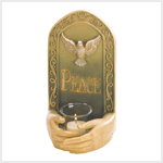 'PEACE' TEALIGHT HOLDER