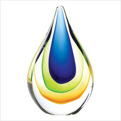ART-GLASS TEARDROP
