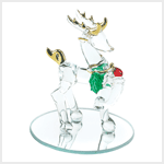 SPUN-GLASS REINDEER