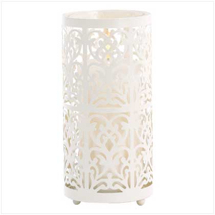 FLORAL CUTWORK CANDLE JAR