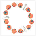 DON'T WORRY BE HAPPY BRACELET