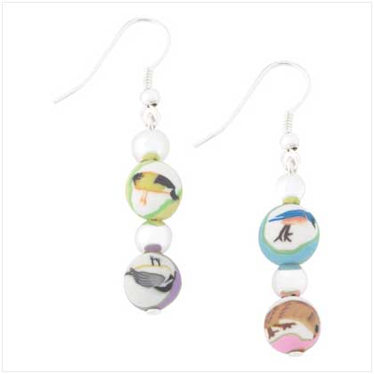 SONGBIRDS BEADED EARRINGS