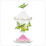 SPUN-GLASS BUTTERFLY CAROUSEL