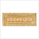 'HOPE' PLAQUE