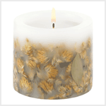 DRIED WILDFLOWER CANDLE