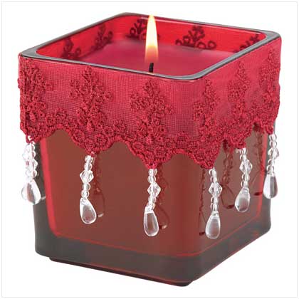 MOROCCAN NIGHTS JEWELED CANDLE