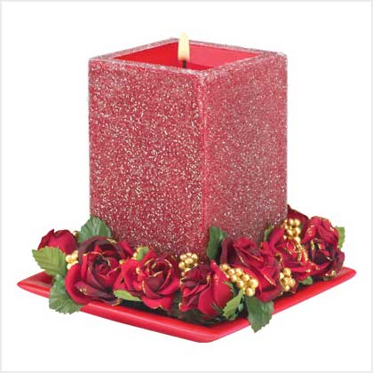 RED STARDUST CANDLE