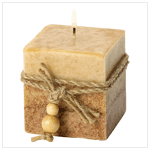 RUSTIC CUBE CANDLE